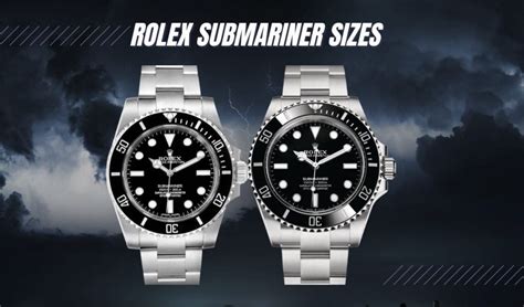 replacement rolex submariner case|Rolex Submariner size guide.